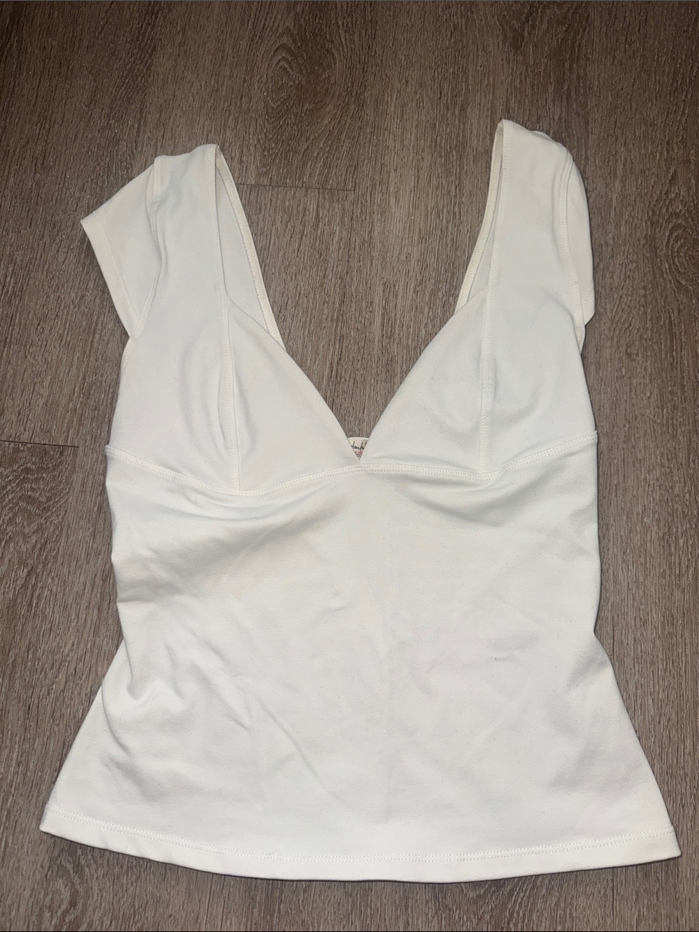 White Free People Top size medium